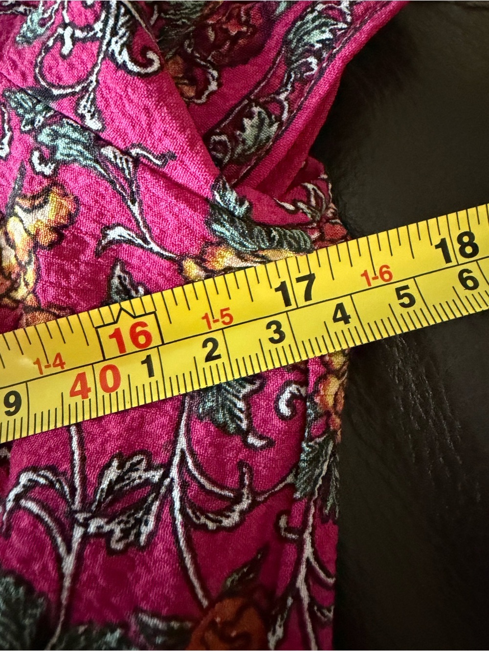 Max Studio Raspberry Floral Maxi Dress - Picture 5 of 9